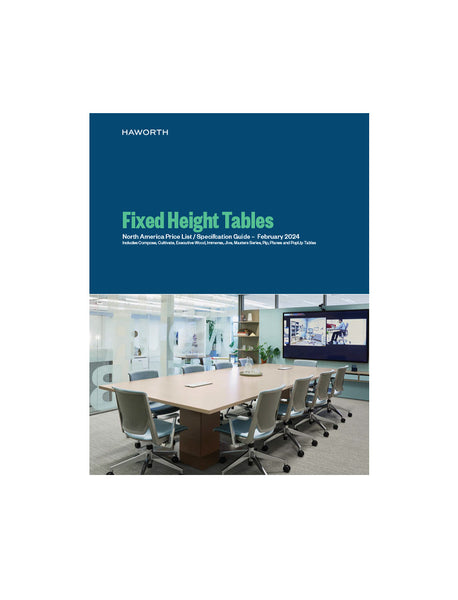 Fixed Height Tables Price List & Spec Guide