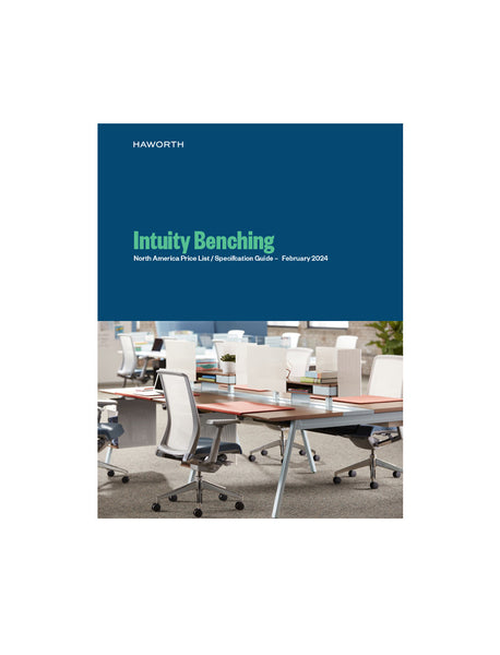 Intuity Benching Price List & Spec Guide