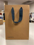 Haworth Kraft Paper Gift Bag w/ Blue Handles