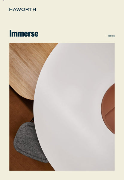 Immerse Tables Product Brochure