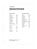 Standard & Alliance Textile SOL Card Binders | Table of Contents & Tabs