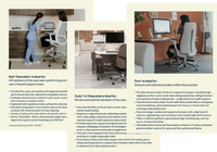 Task Seating Healthcare Persona Cards (10 sets/order)