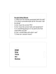 Pre-Job Safety Minute & STAR Badge Cards