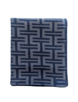 Custom Wool- Cotton Blend Throw Blanket
